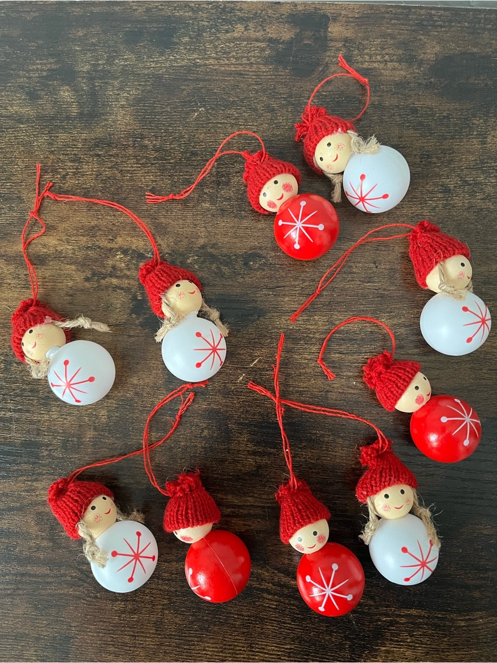 Y2K Christmas Tree Ornaments Bubble Body Boy & Girls Sweater Hat 10